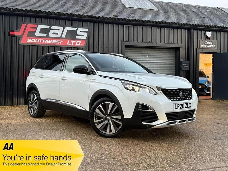 White Used 2020 Peugeot 5008 Premium Hatchback | £17,490 (Fair price) - Image 1/4