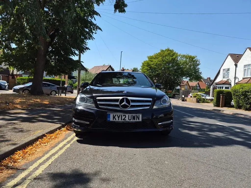 Used Mercedes C220 2012 Black Sedan