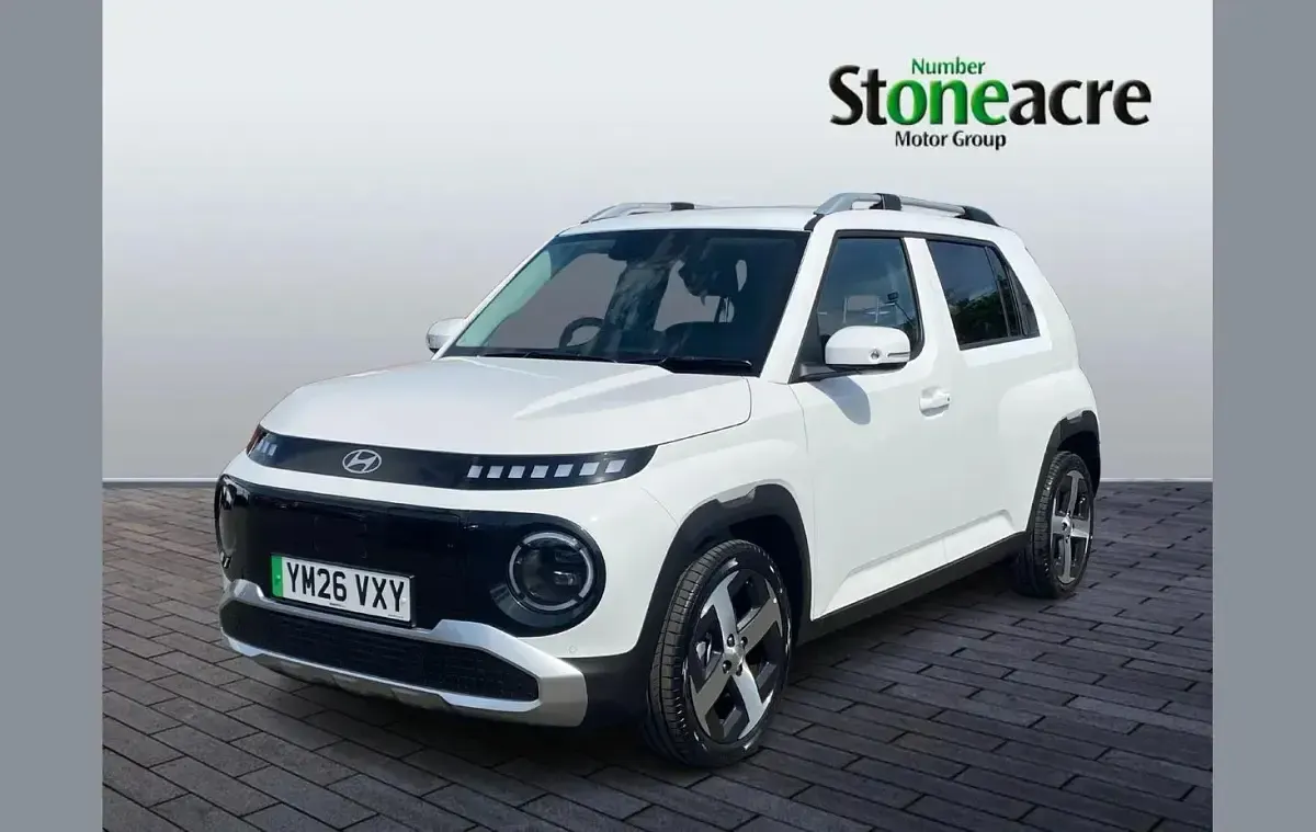 New Hyundai Inster 85 kW (116 HP) 2026 White Hatchback
