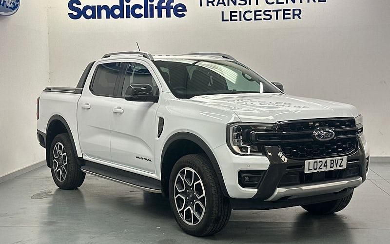 Used Ford Ranger Wildtrack 241 HP (177 kW) 2024 Frozen white (solid paint) Pickup