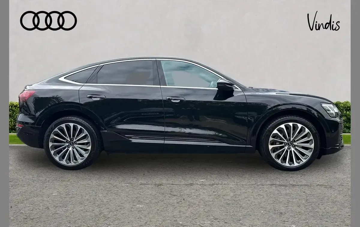 Used Audi Q8 e-tron S-Line 300 kW (408 HP) 2023 Black SUV