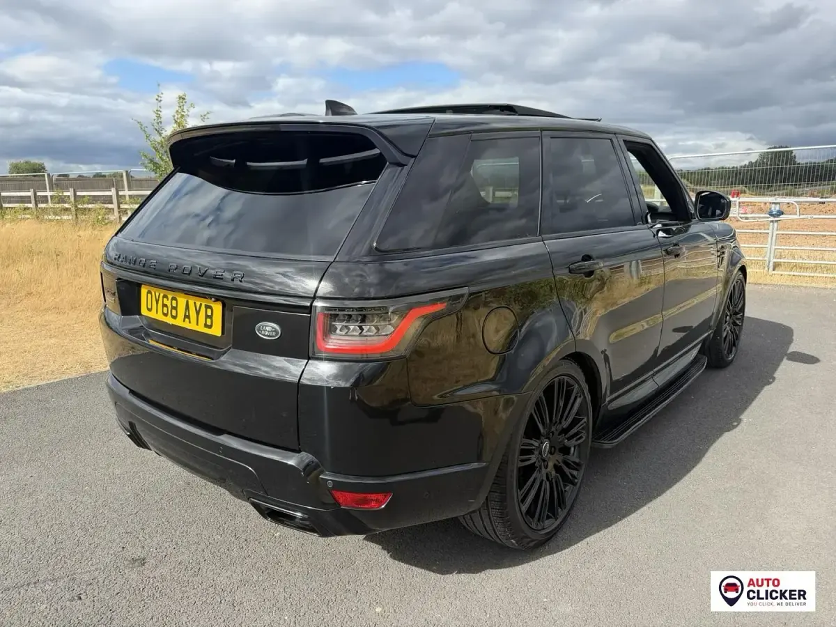 Used Land Rover Range Rover Sport Autobiography Dynamic 339 HP (249 kW) 2018 Black SUV
