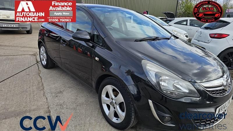 Used Vauxhall Corsa 100 HP (73 kW) 2014 Black Hatchback