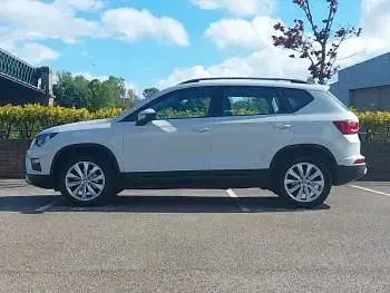 Second-hand Seat Ateca Ecomotive 115 CP (84 kW) 2019 Alb SUV