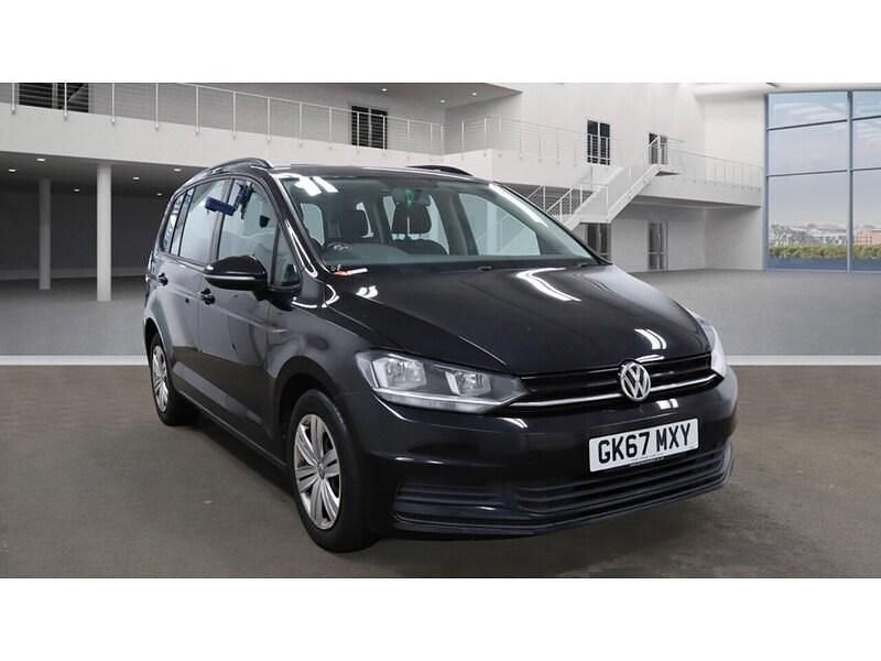 Black Used 2017 VW Touran S MPV | £13,989 (Fair price) - Image 1/3