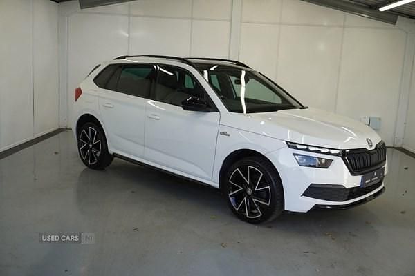 Used Skoda Kamiq Monte Carlo 150 HP (110 kW) 2021 White SUV