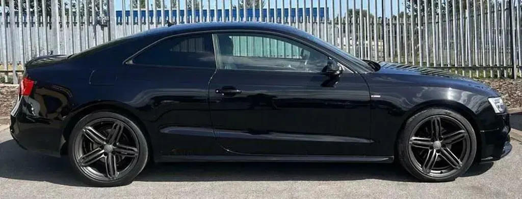 Used Audi A5 Black Edition 190 HP (139 kW) 2016 Black Coupe
