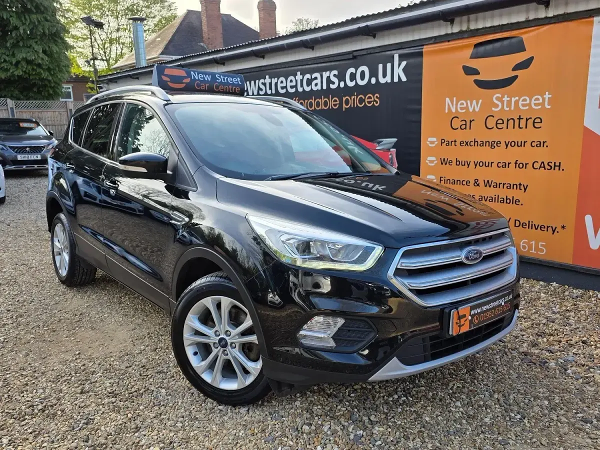 Used Ford Kuga Titanium 120 HP (88 kW) 2018 Black SUV