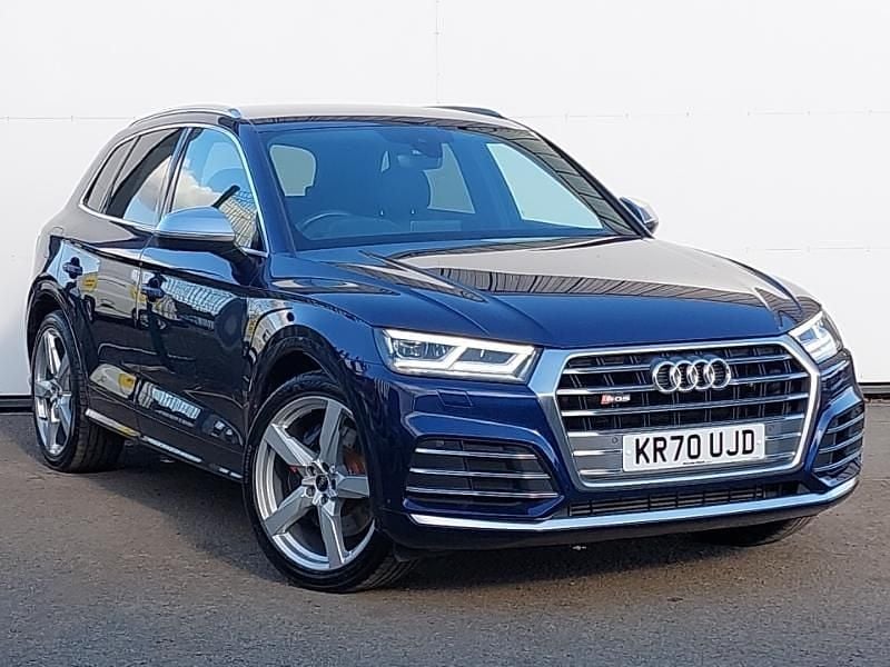 Blue Used 2020 Audi SQ5 S-Line SUV | £30,998 (Good price) - Image 1/4