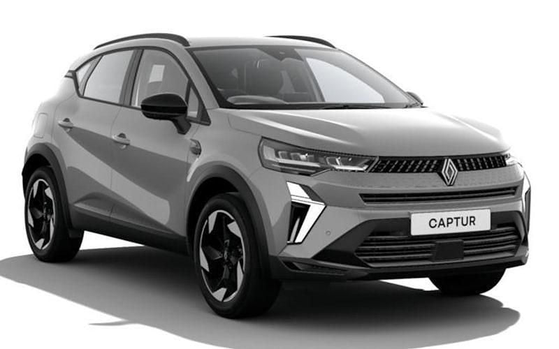 Metallic ceramic grey New 2024 Renault Captur Techno SUV | £18,235 (Super price) - Image 1/4