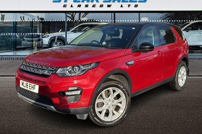 Used Land Rover Discovery Sport HSE 180 HP (132 kW) 2018 Red SUV