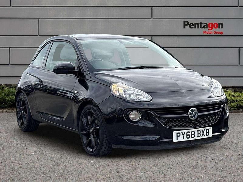 Black Used 2018 Vauxhall Adam Hatchback | £7,450 (Fair price) - Image 1/4