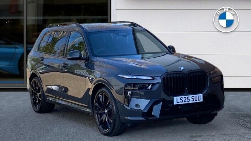 Grey Used 2025 BMW X7 M Sport SUV | £89,900 (Expensive) - Image 1/4