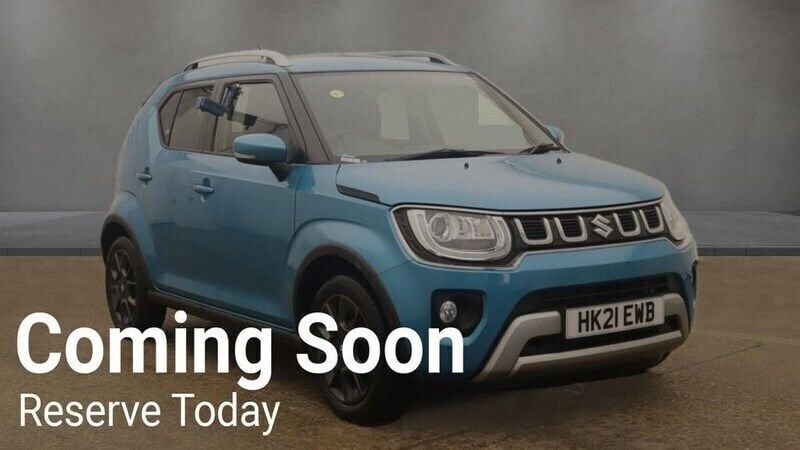 Blue Used 2021 Suzuki Ignis SZ5 Hatchback | £9,190 (Fair price) - Image 1/3