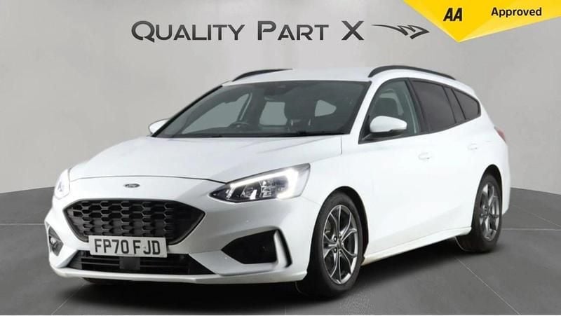 Used Ford Focus ST-Line 150 HP (110 kW) 2021 White Estate