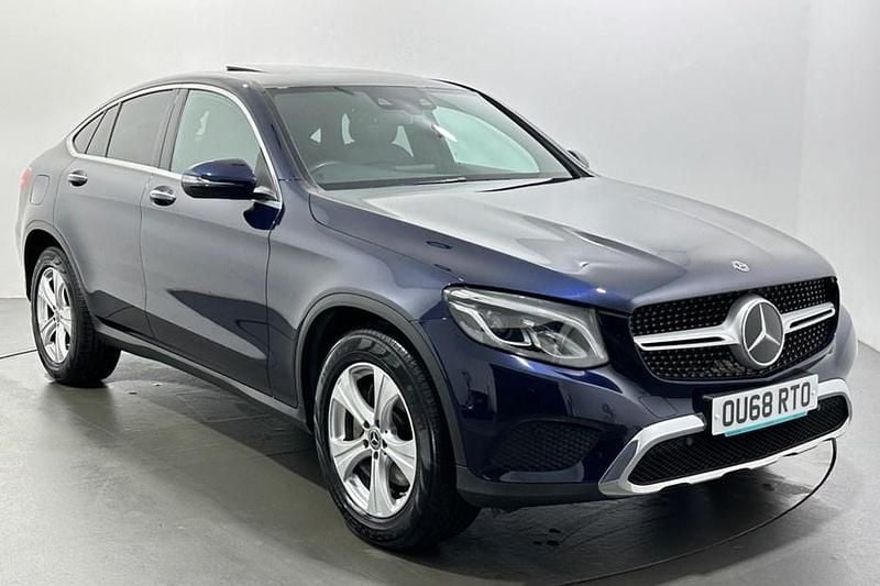 Blue Used 2018 Mercedes GLC250 Premium Coupe | £20,703 (Good price) - Image 1/1