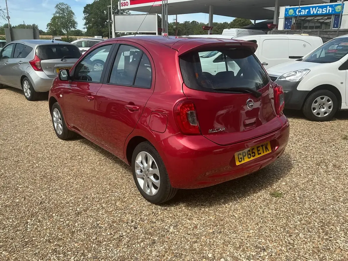 Used Nissan Micra Acenta 2015 Red Hatchback