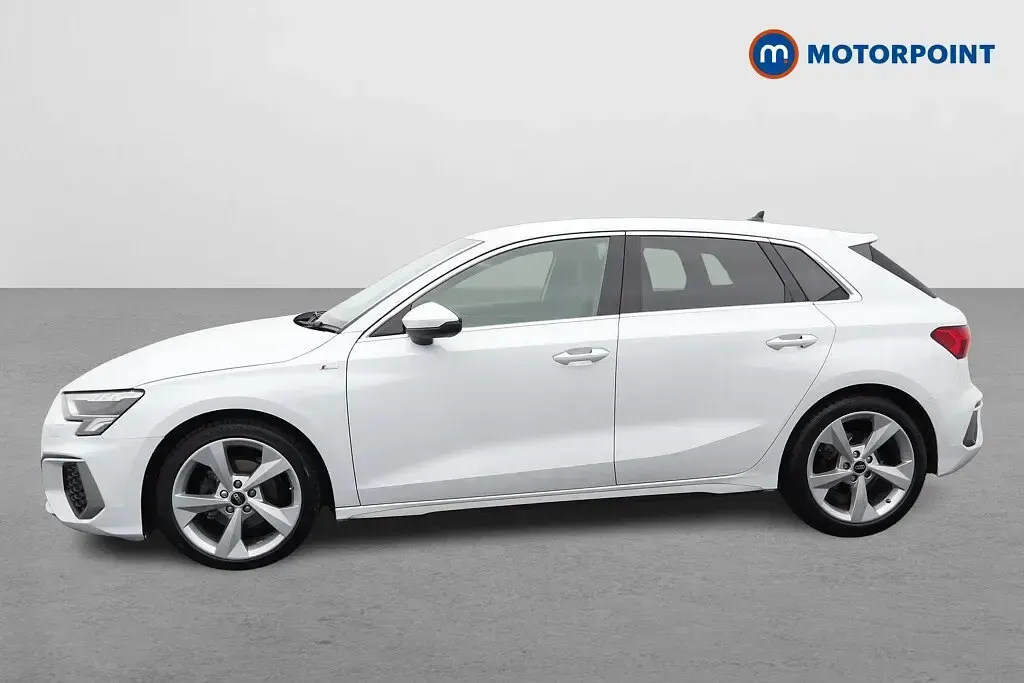 Used Audi A3 S-Line 2023 White Sedan