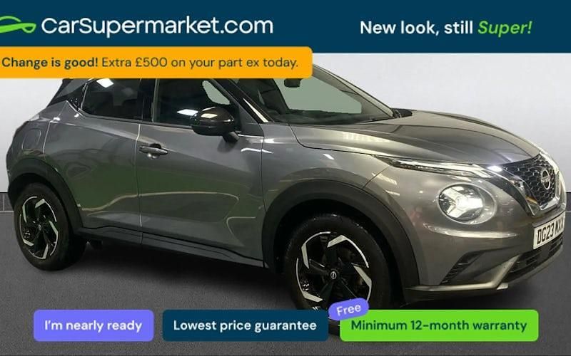 Used Nissan Juke N-Connecta 114 HP (83 kW) 2023 Grey SUV