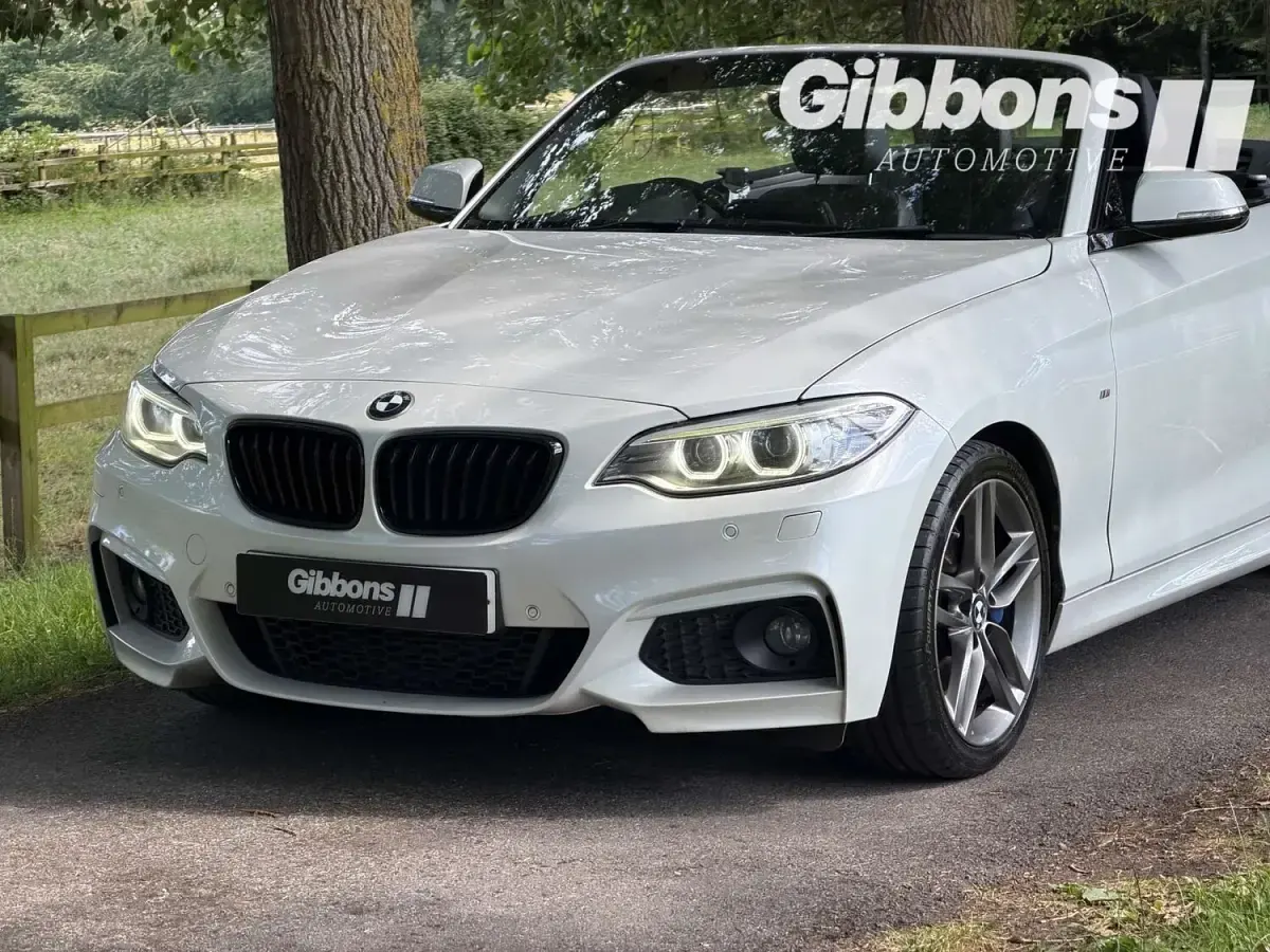 Used BMW 220 M Sport 190 HP (139 kW) 2017 White Cabriolet