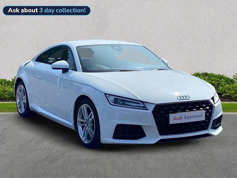 White Used 2021 Audi TT Sport Coupe | £22,583 (Super price) - Image 1/4