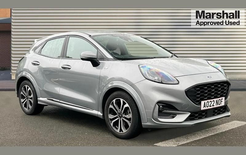 Silver Used 2022 Ford Puma Gen-E ST-Line SUV | £14,950 (Good price) - Image 1/4
