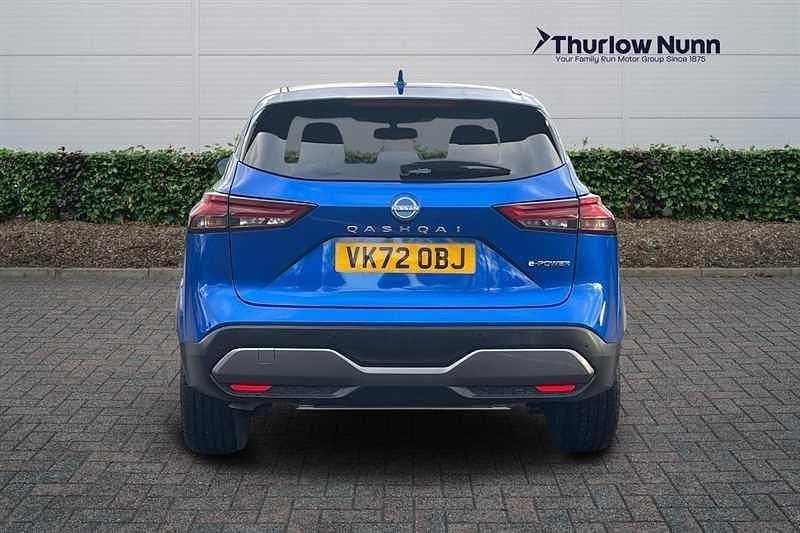 Used Nissan Qashqai N-Connecta 190 HP (139 kW) 2022 Blue SUV