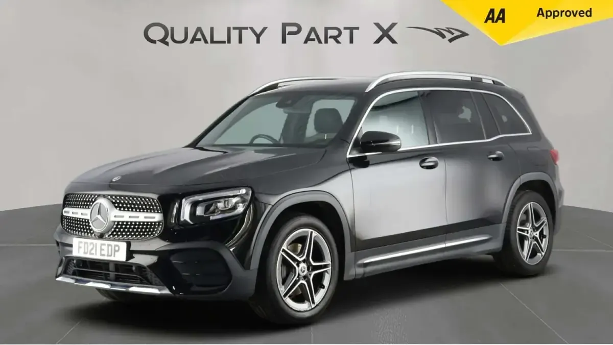 Used Mercedes GLB200 AMG line 163 HP (119 kW) 2021 Black SUV