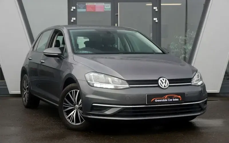 Used VW Golf VII SE 125 HP (91 kW) 2018 Grey Hatchback