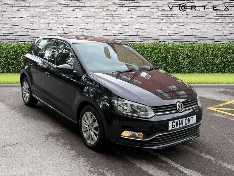Black Used 2014 VW Polo SE Hatchback | £8,000 (Fair price) - Image 1/3