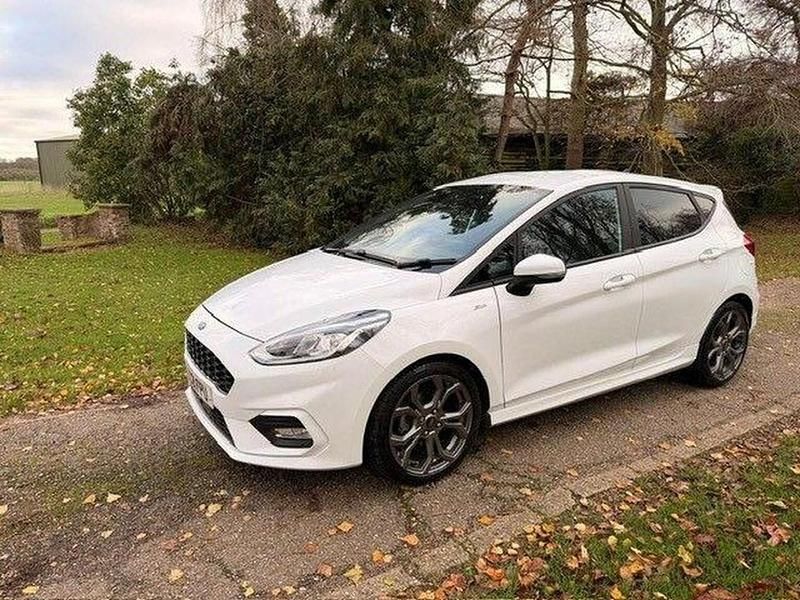 Used Ford Fiesta ST-Line 95 HP (69 kW) 2021 White Hatchback