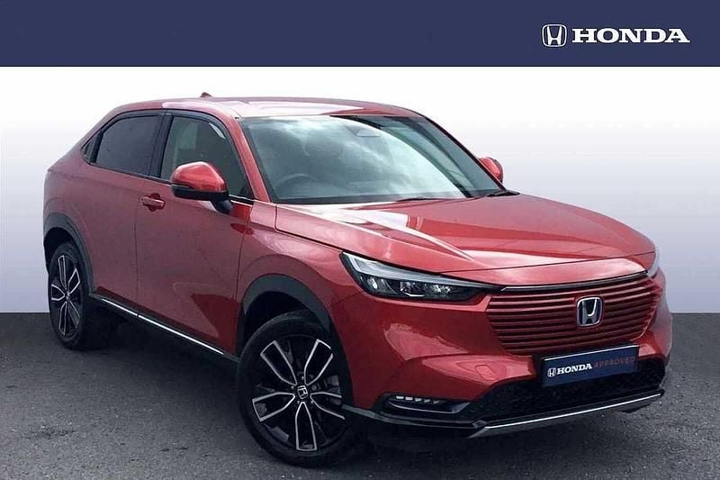 Crystal red Used 2021 Honda HR-V Advance SUV | £23,795 (A bit pricey) - Image 1/4