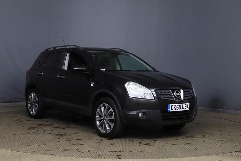 Black Used 2009 Nissan Qashqai N-TEC SUV | £1,990 (Good price) - Image 1/1