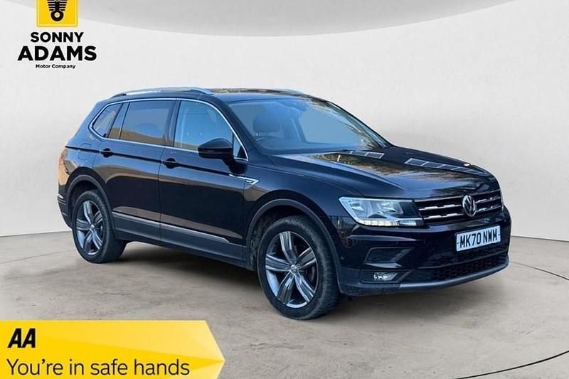 Used VW Tiguan Allspace Match 150 HP (110 kW) 2020 Black SUV