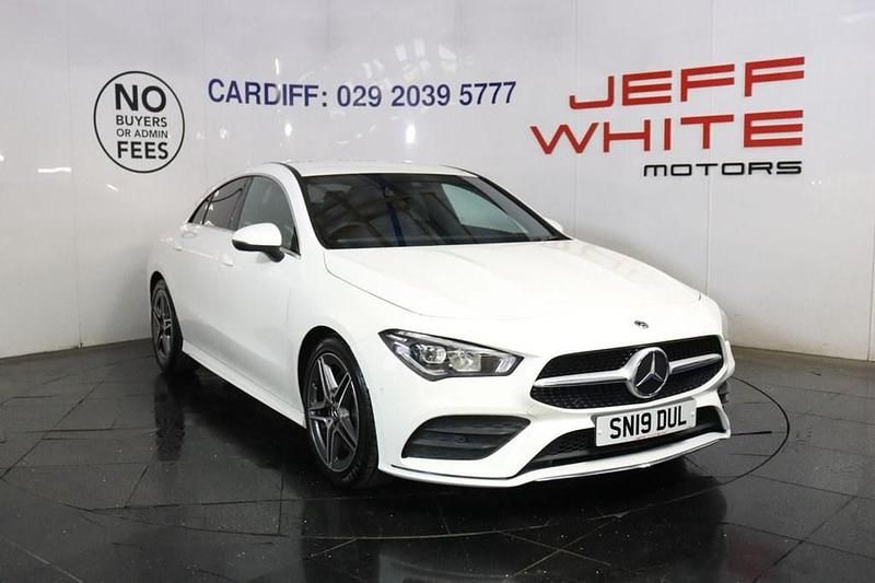 White Used 2019 Mercedes CLA220 AMG line Sedan | £20,988 (Good price) - Image 1/4