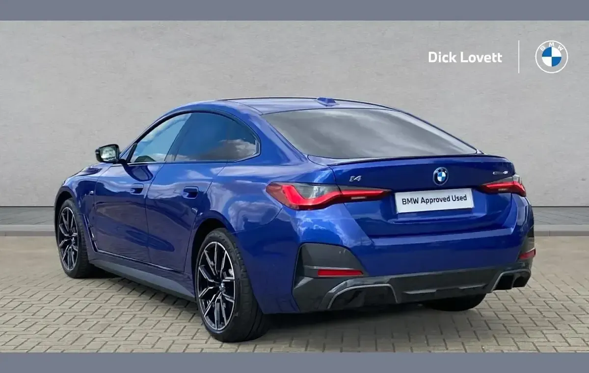 Used BMW i4 M Sport 250 kW (340 HP) 2022 Blue Sedan