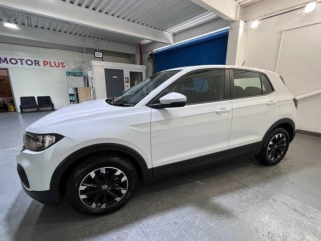 Used VW T-Cross S 95 HP (69 kW) 2022 White SUV