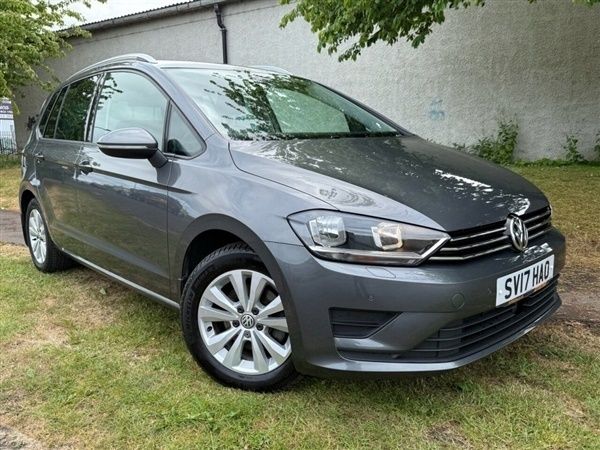 Grey Used 2017 VW Golf Sportsvan SE MPV | £9,250 (Good price) - Image 1/1