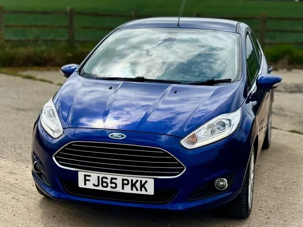 Used Ford Fiesta Titanium X 2015 Blue Hatchback
