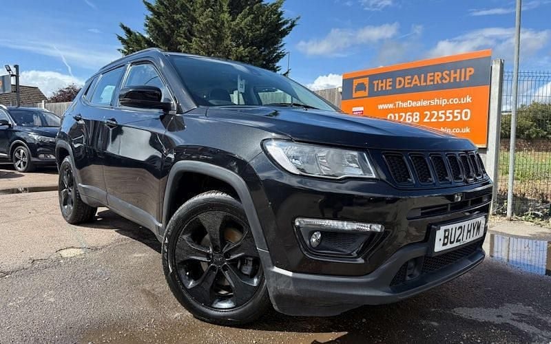 Black Used 2020 Jeep Compass Night Eagle SUV | £14,790 (Fair price) - Image 1/4