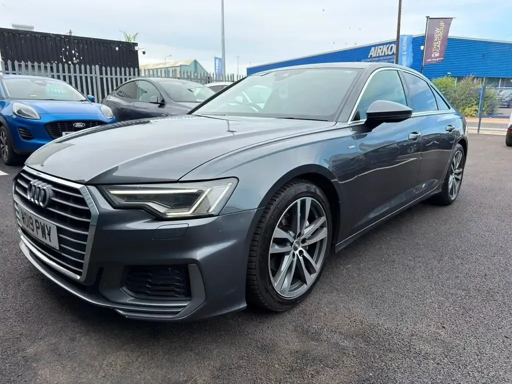 Used Audi A6 S-Line 204 HP (150 kW) 2019 Grey Sedan