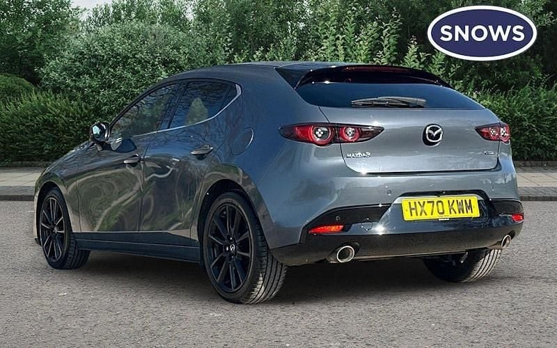 Used Mazda 3 Inclusive 180 HP (132 kW) 2020 Polymetal grey Hatchback