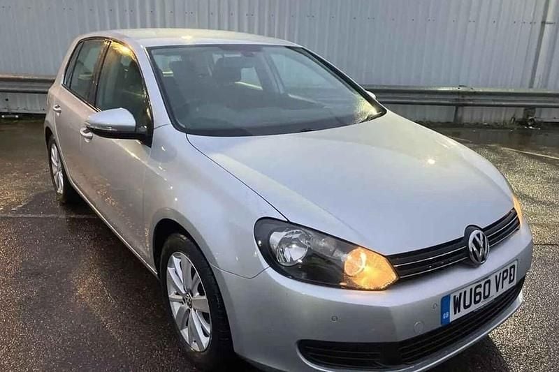 Used VW Golf VI Match 105 HP (77 kW) 2010 Silver Hatchback