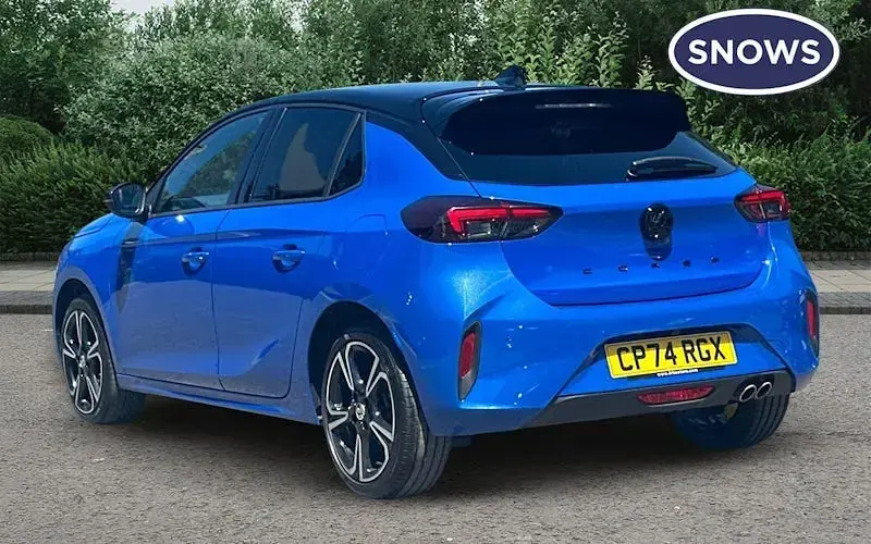 Used Vauxhall Corsa Ultimate 131 HP (96 kW) 2024 Blue Hatchback
