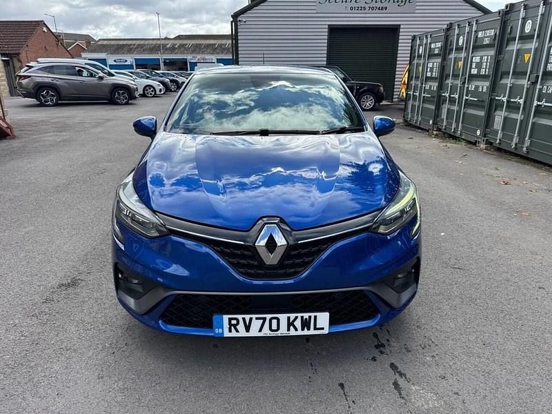 Used Renault Clio V RS Line 100 HP (73 kW) 2020 Blue Hatchback