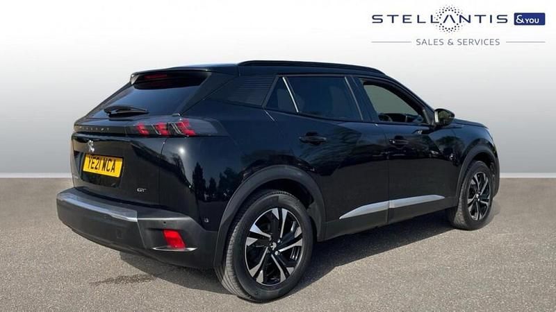 Used Peugeot e-2008 GT 98 kW (134 HP) 2021 Black SUV