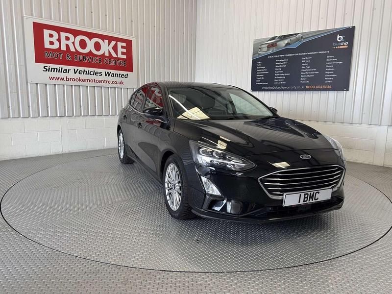 Black Used 2021 Ford Focus Titanium X Hatchback | £11,990 (Good price) - Image 1/2