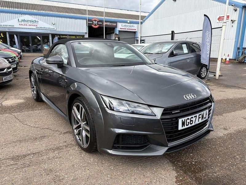 Grey Used 2017 Audi TT Roadster S-Line Cabriolet | £17,499 (Fair price) - Image 1/4