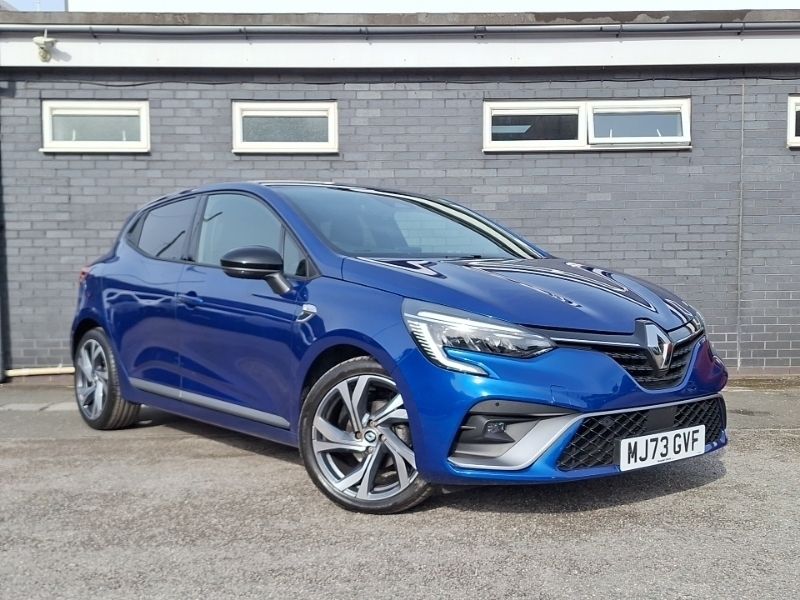 Blue Used 2023 Renault Clio V RS Line Hatchback | £16,298 (Fair price) - Image 1/4