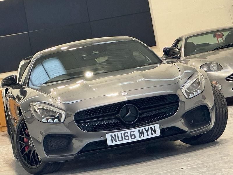 Grey Used 2016 Mercedes AMG GT Premium Coupe | £54,876 (Expensive) - Image 1/3